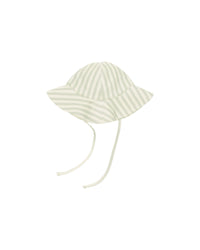 Mint Stripe Sun Hat