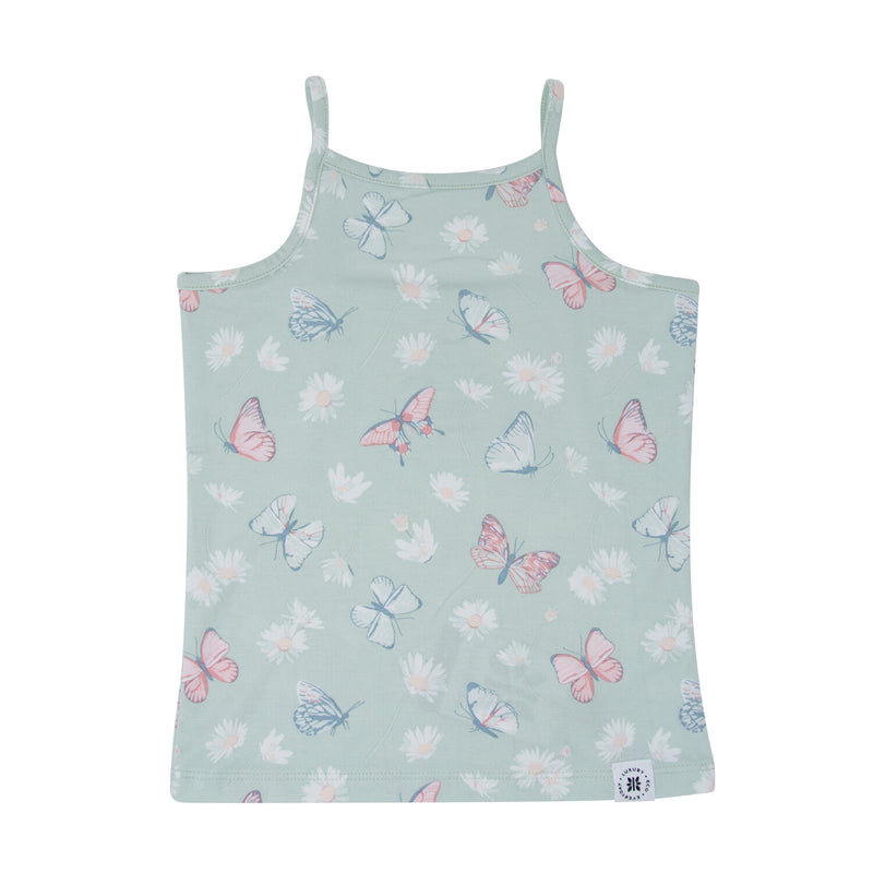 Mint Butterfly Daisy Cami