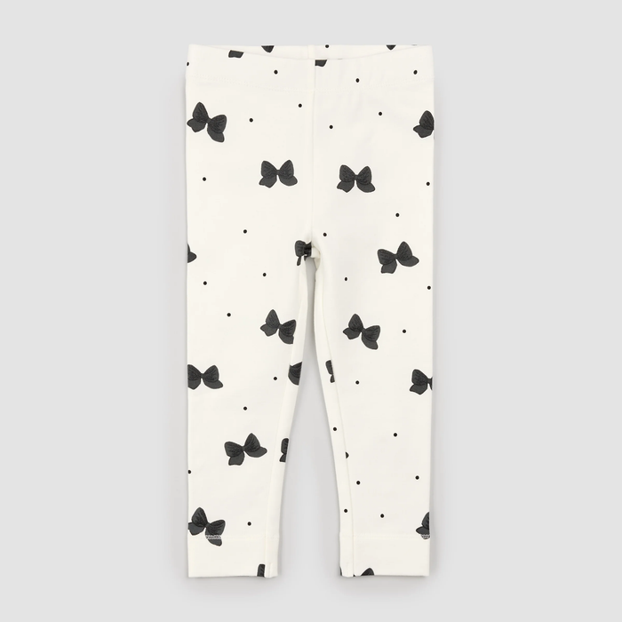 Glitter Bow Leggings