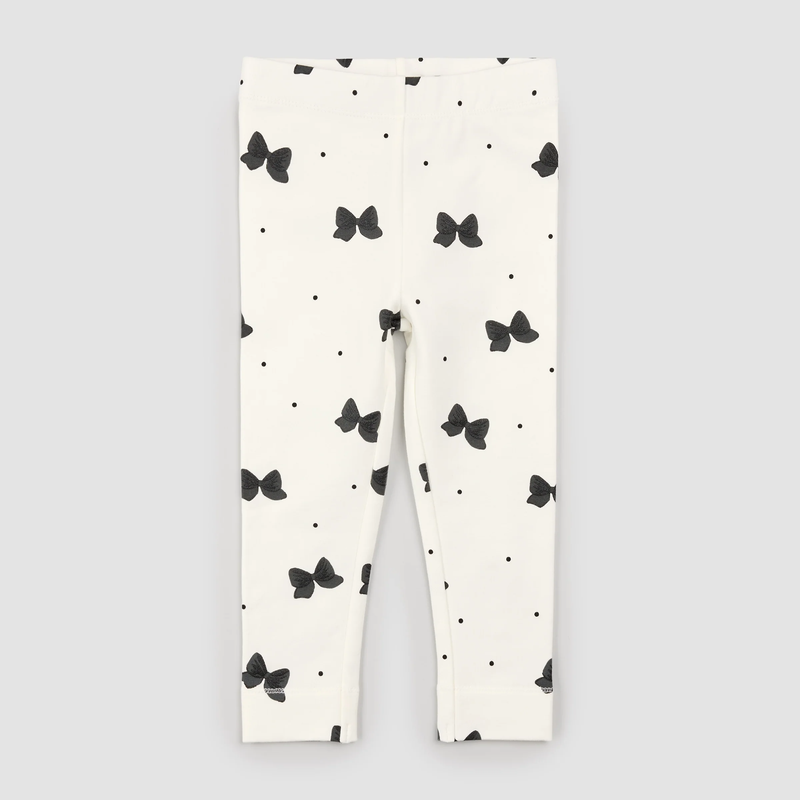 Glitter Bow Leggings