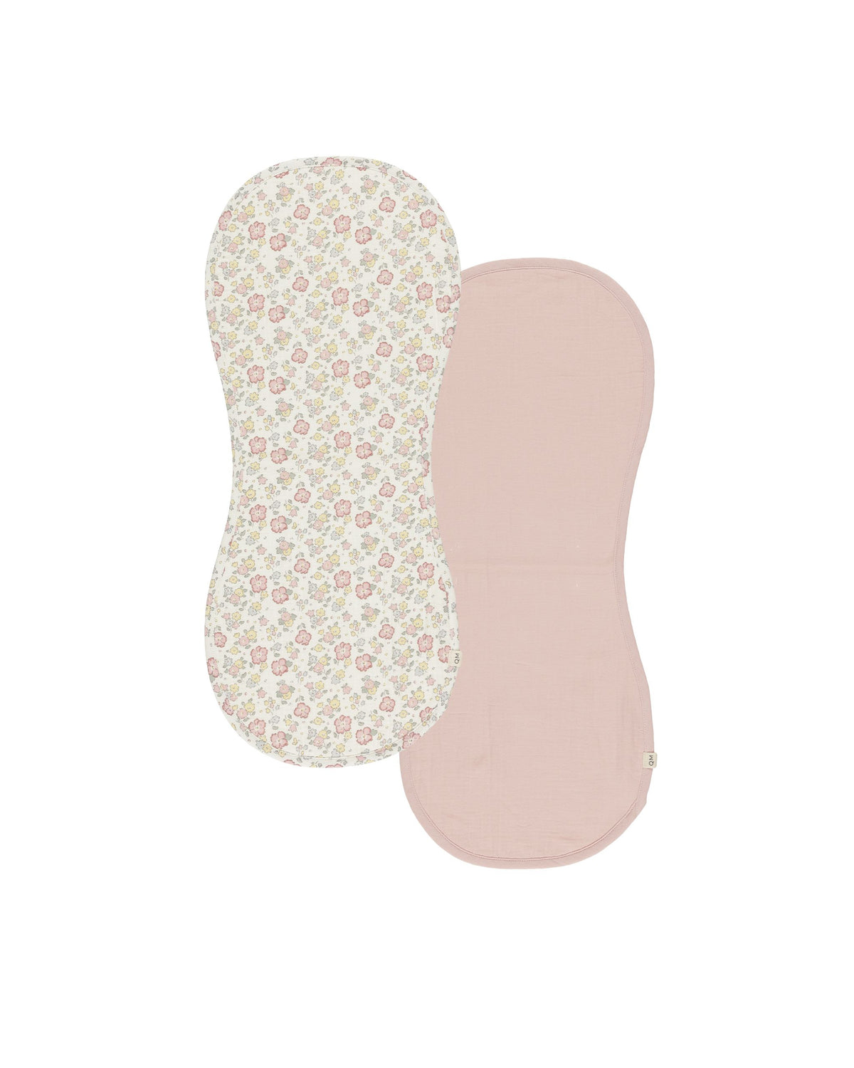 Bloom + Bubblegum Burp Cloth 2pk