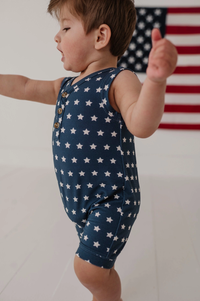 American Stars Sleeveless Romper