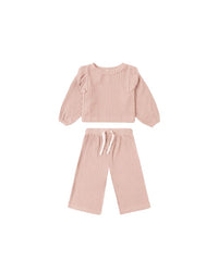 Rose Ruffle Cozy Set