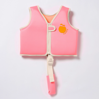 Neon Pink Peach Float Vest
