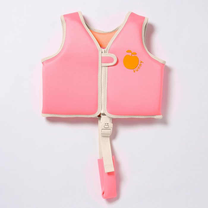 Neon Pink Peach Float Vest