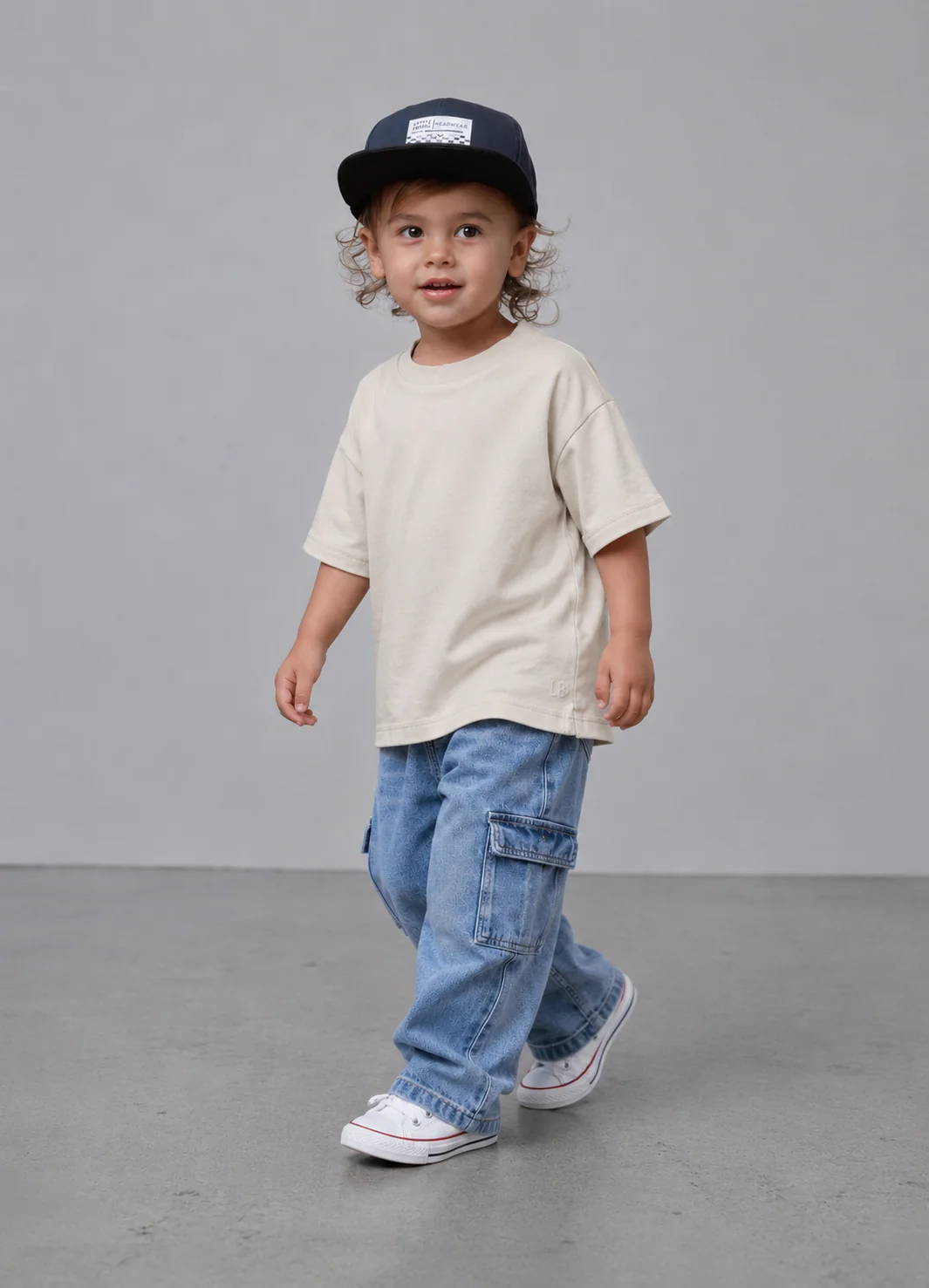 Cream Bamboo Tee