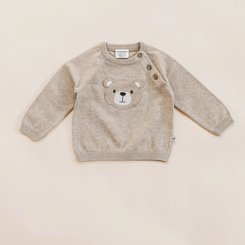 Teddy Bear Knitted Sweater