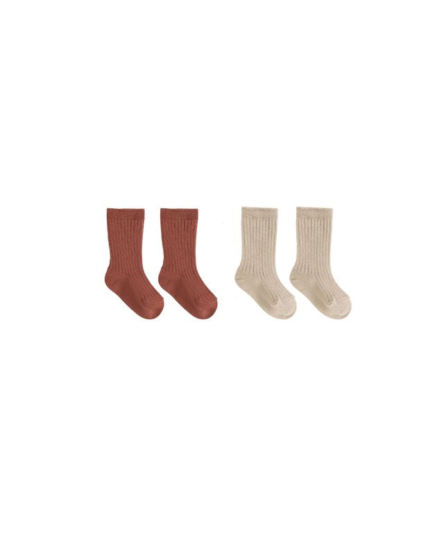 Cranberry + Oat Socks Set