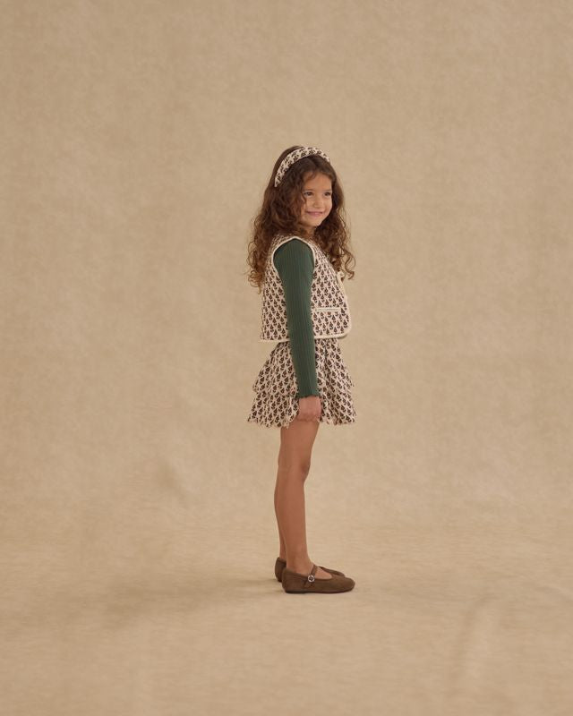 Harvest Floral Mini Skirt