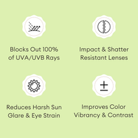 Peachy Keen Polarized Sunglasses