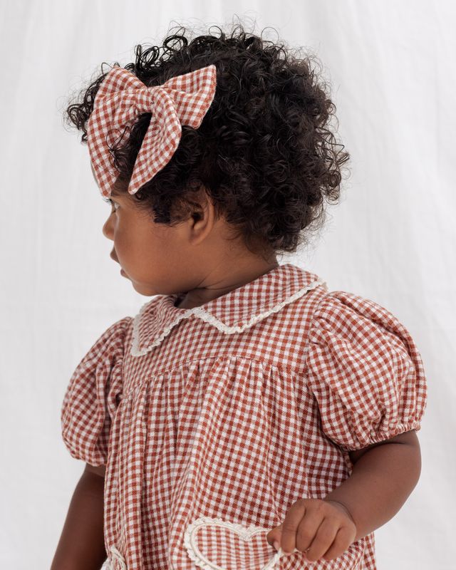 Red Gingham Coraline Dress