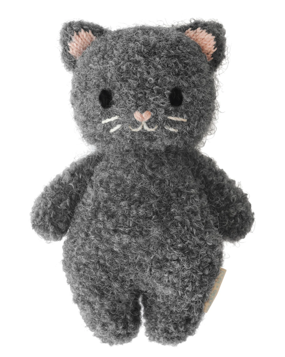 Fuzzy Charcoal Baby Kitten