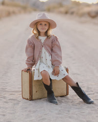 Rose Fringe Cardigan