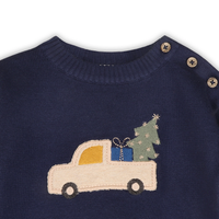 Jolly Truck Sweater Knit Pullover + Pant Set