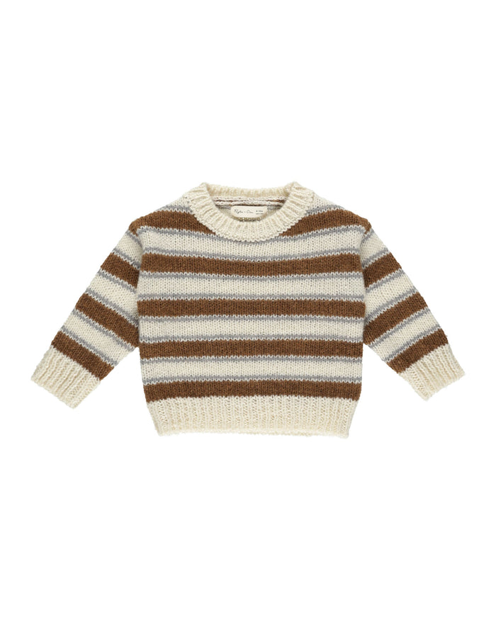 Saddle Stripe Aspen Sweater