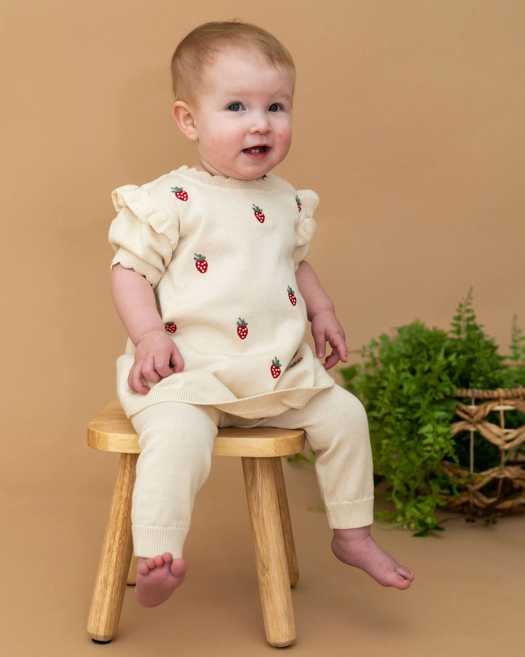 Strawberry Knit Dress