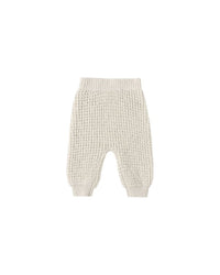 Ivory Chunky Knit Pant