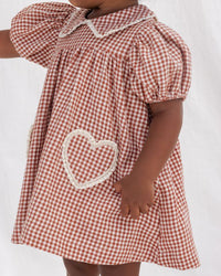 Red Gingham Coraline Dress