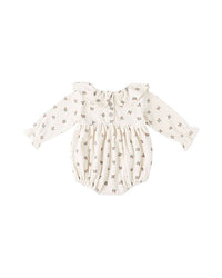 Holly Berry Velour Romper