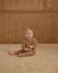 Toffee Boucle Aspen Sweater