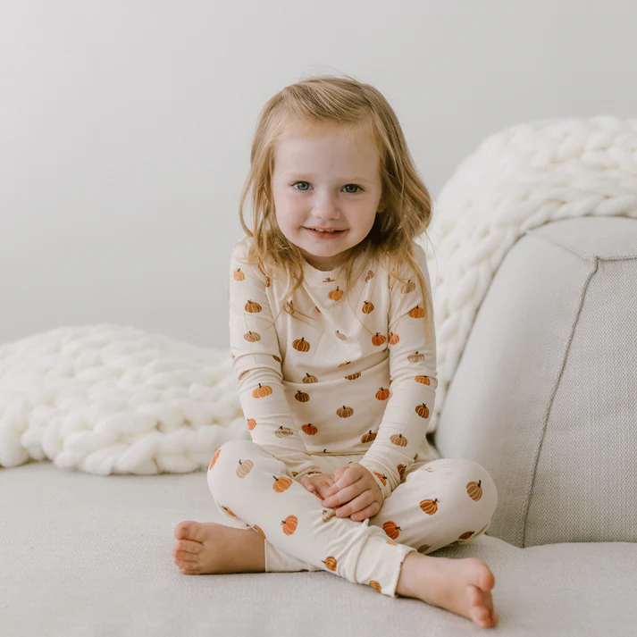 Pumpkins Bamboo Two-Piece Set