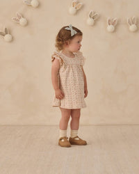 Strawberries Flutter Dress