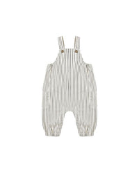 Navy Stripe Cargo Baby Overall