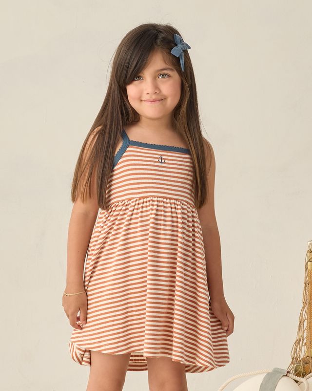 Poppy Stripe Lea Dress