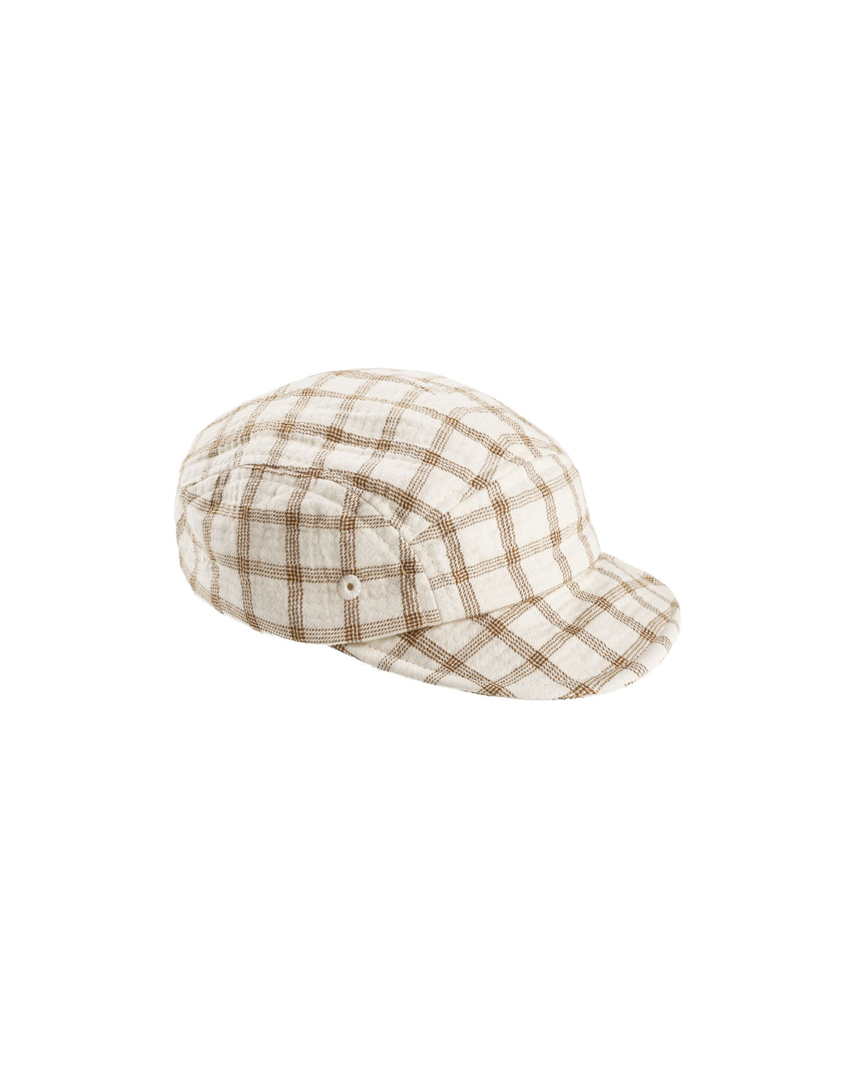 Cinnamon Check Hat