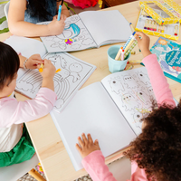 Enchanting Unicorns Color-in Book
