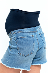 Jocelyn Maternity Jean Shorts