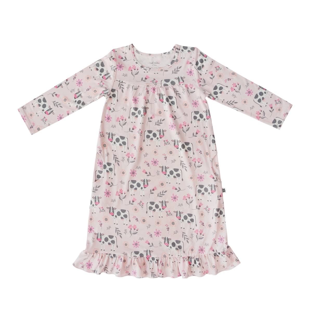 Cow Girl Bamboo Nightgown