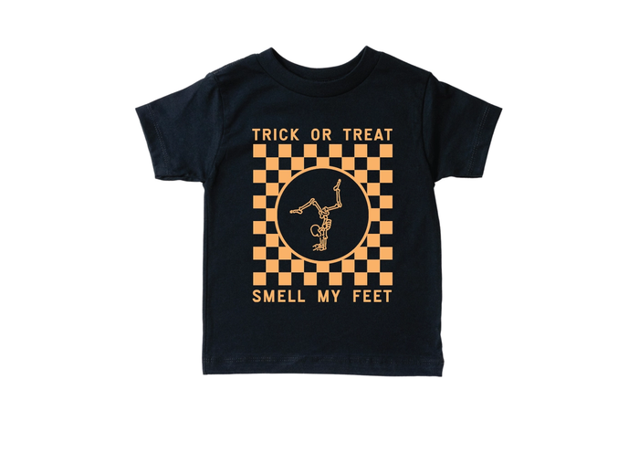 Trick or Treat Checker Tee