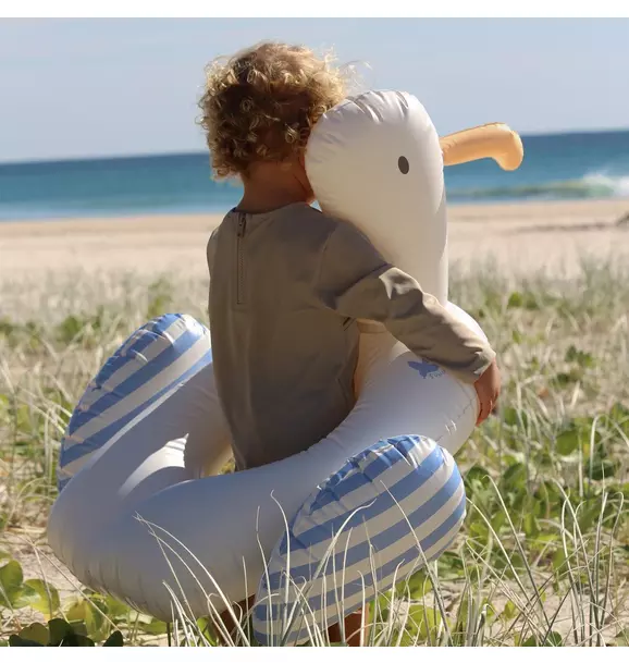 Sammy the Seagull Stripe Pool Tube