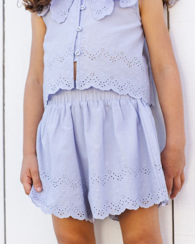 Periwinkle Remi Short