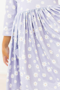 Dainty Daisies Pocket Twirl Dress