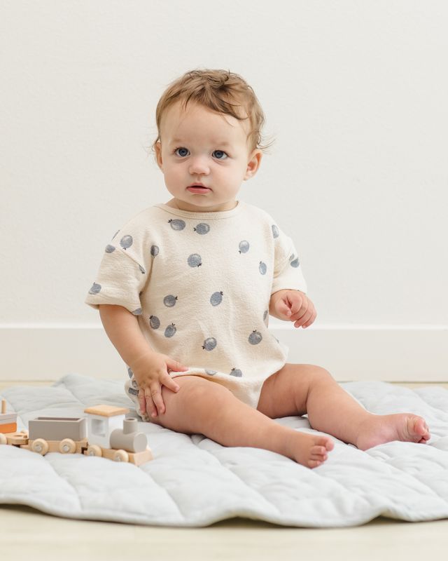 Blueberries Relaxed Bubble Romper