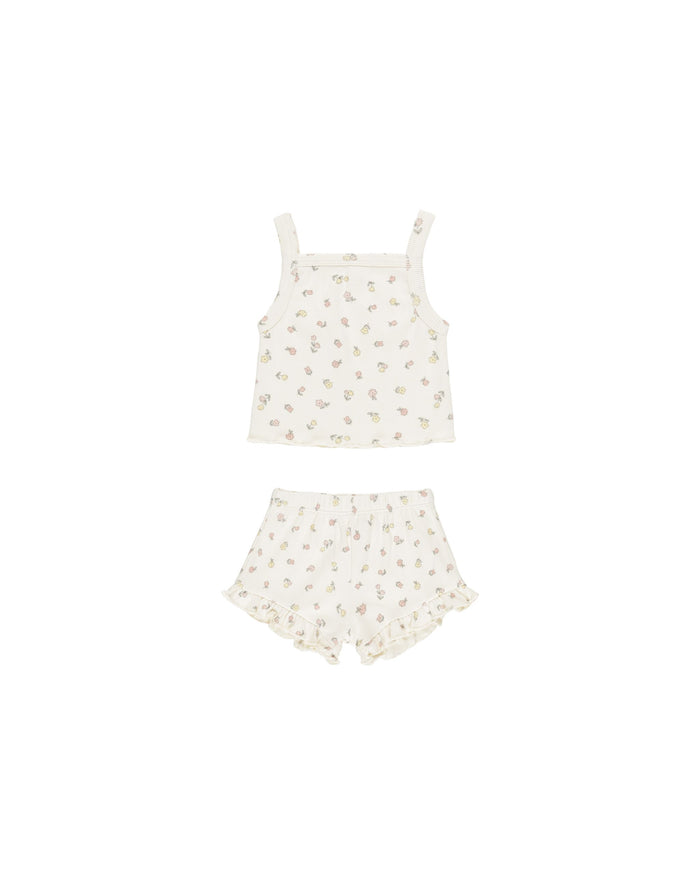 Fluer Evie Tank + Shortie Set