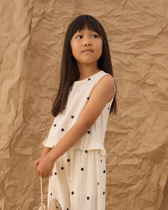Polka Dot Wide Leg Pant