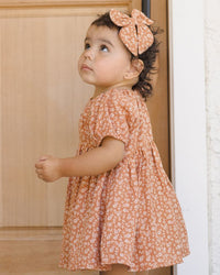 Poppy Floral Bow