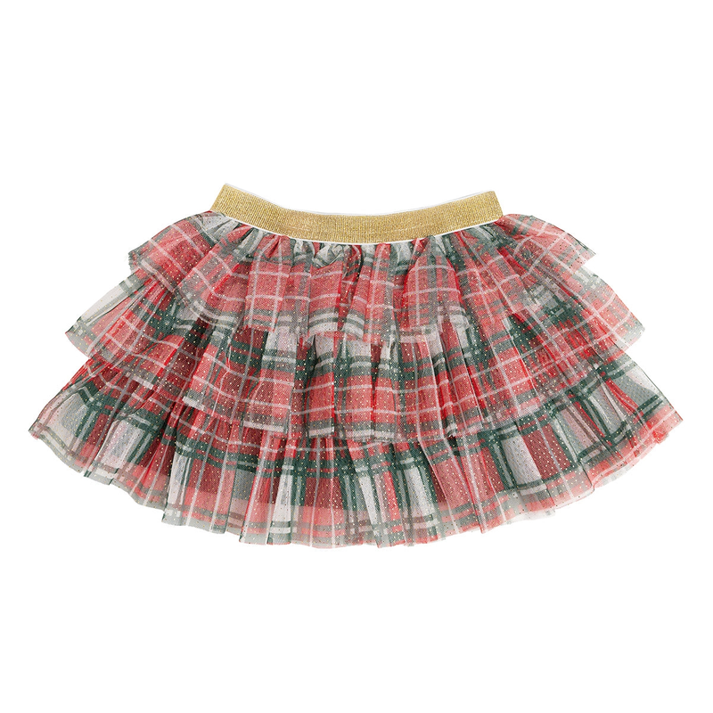 Holiday Plaid Tutu Skirt