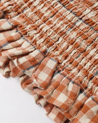 Poppy Gingham Zayla Top