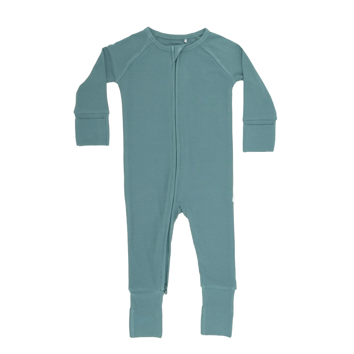 Glacier Blue Bamboo Zip Romper