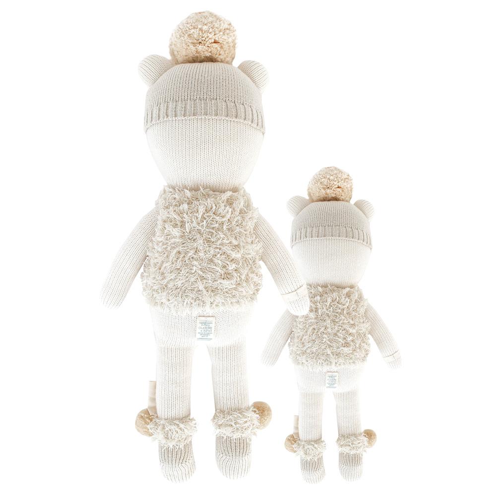 Stella the Polar Bear Knitted Doll