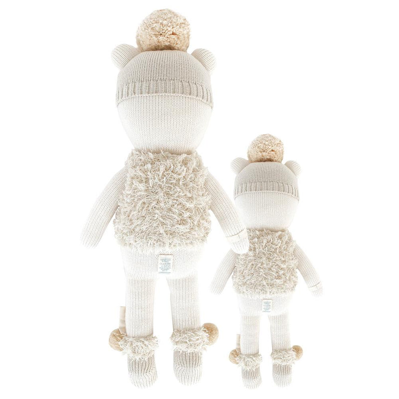 Stella the Polar Bear Knitted Doll