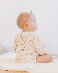 Heart Ditsy Callie Romper