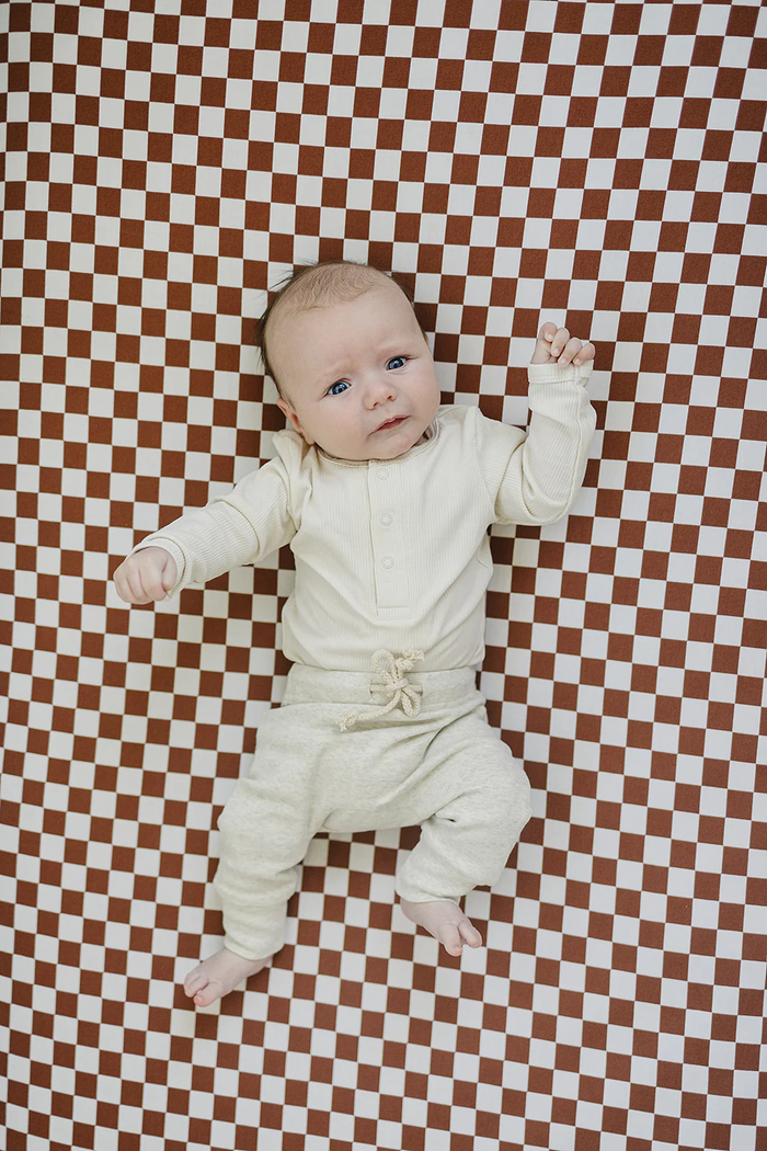 Cream Bamboo Snap Bodysuit