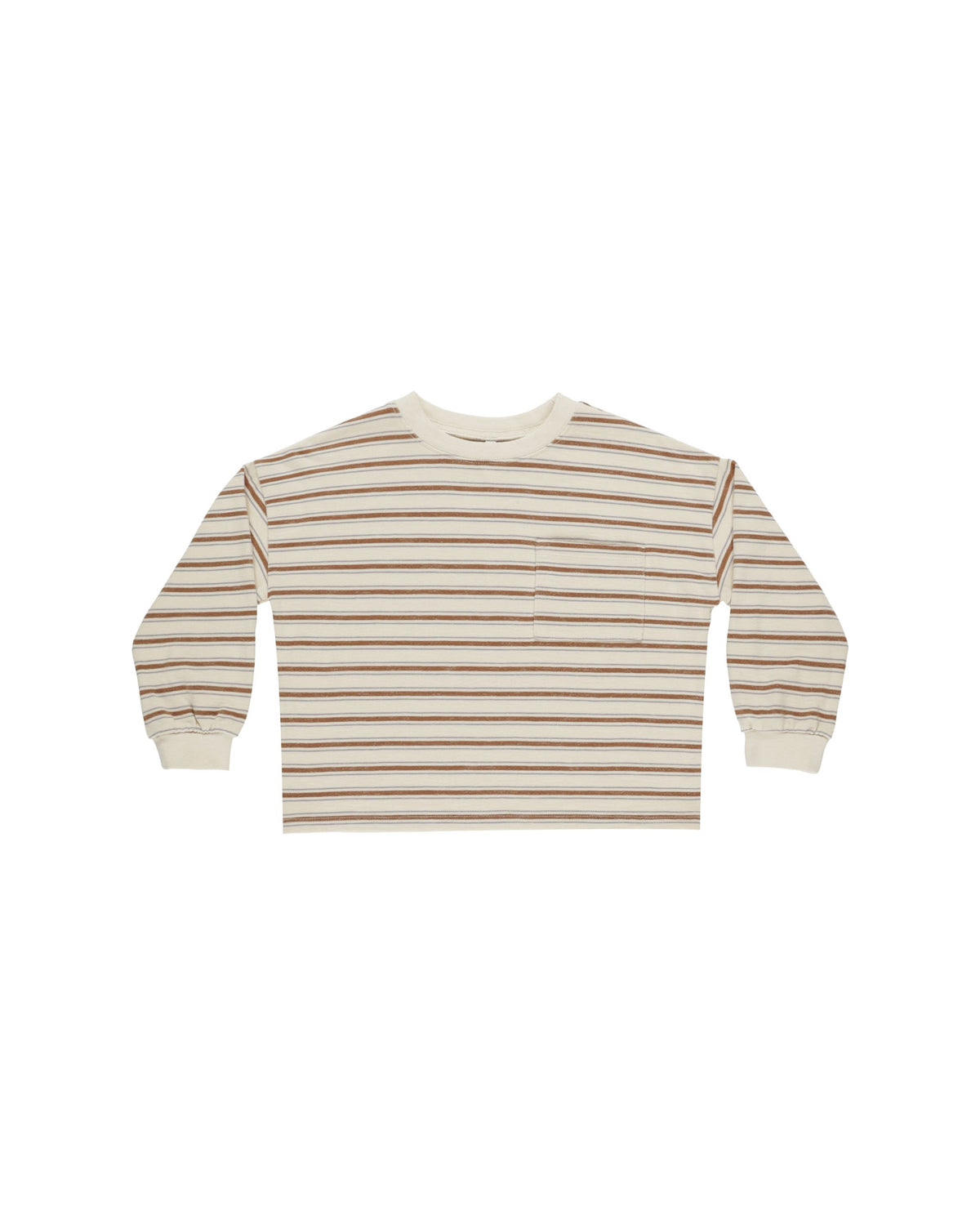 Saddle Stripe Relaxed Long Sleeve Tee