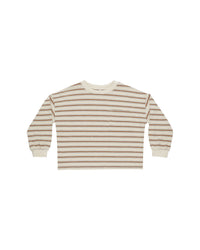 Saddle Stripe Relaxed Long Sleeve Tee