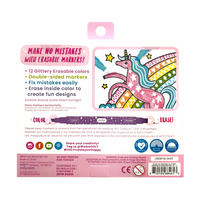 Make No Mistake Glittery Erasable Markers